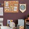 “I’m Glad You’re Here” Classroom Wall Banner – Inspirational Earth Theme Canvas Hanging Pennant Sign, Positive Affirmation Teacher Decor for Classroom, Office, Counseling & Reading Corner (15.4” x 11”)